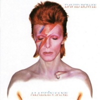 Album art from Aladdin Sane by David Bowie