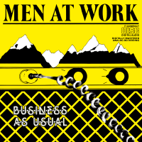 Album art from Business as Usual by Men at Work