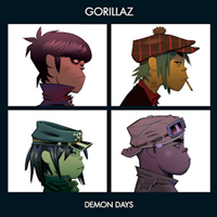 Album art from Demon Days by Gorillaz