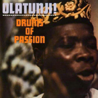 Album art from Drums of Passion by Olatunji!