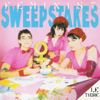 Album art from Feminist Sweepstakes by Le Tigre