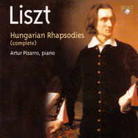 Album art from Hungarian Rhapsodies (Complete) disc 1 by Franz Liszt