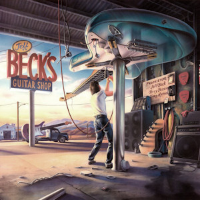 Album art from Jeff Beck’s Guitar Shop with Terry Bozzio and Tony Hymas by Jeff Beck