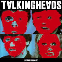 Album art from Remain in Light by Talking Heads