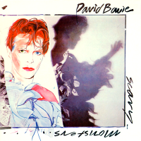 Album art from Scary Monsters by David Bowie