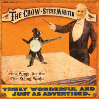 Album art from The Crow by Steve Martin