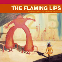 Album art from Yoshimi Battles the Pink Robots by The Flaming Lips